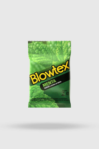 Preservativo Blowtex Sabor Menta - 3un